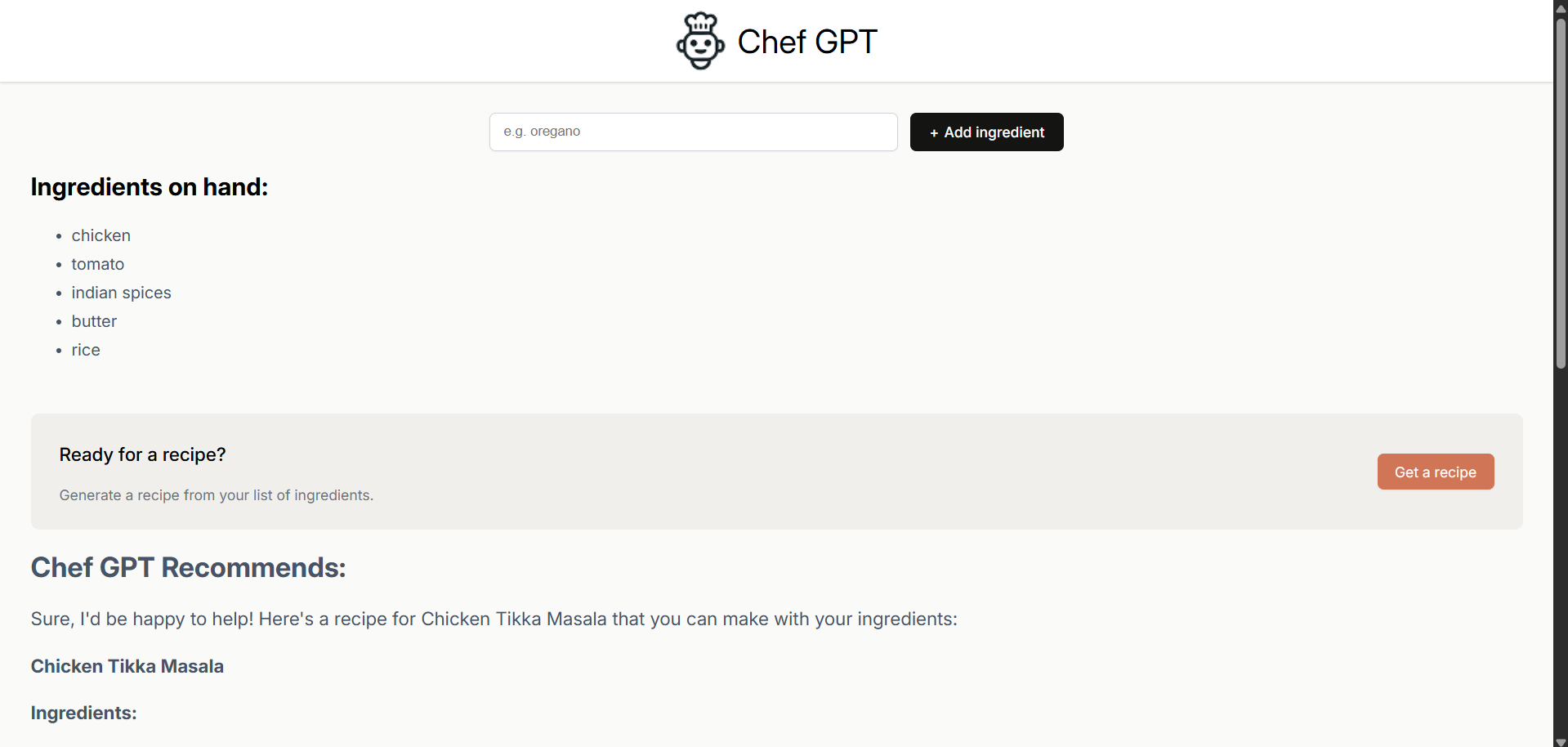 Chef GPT